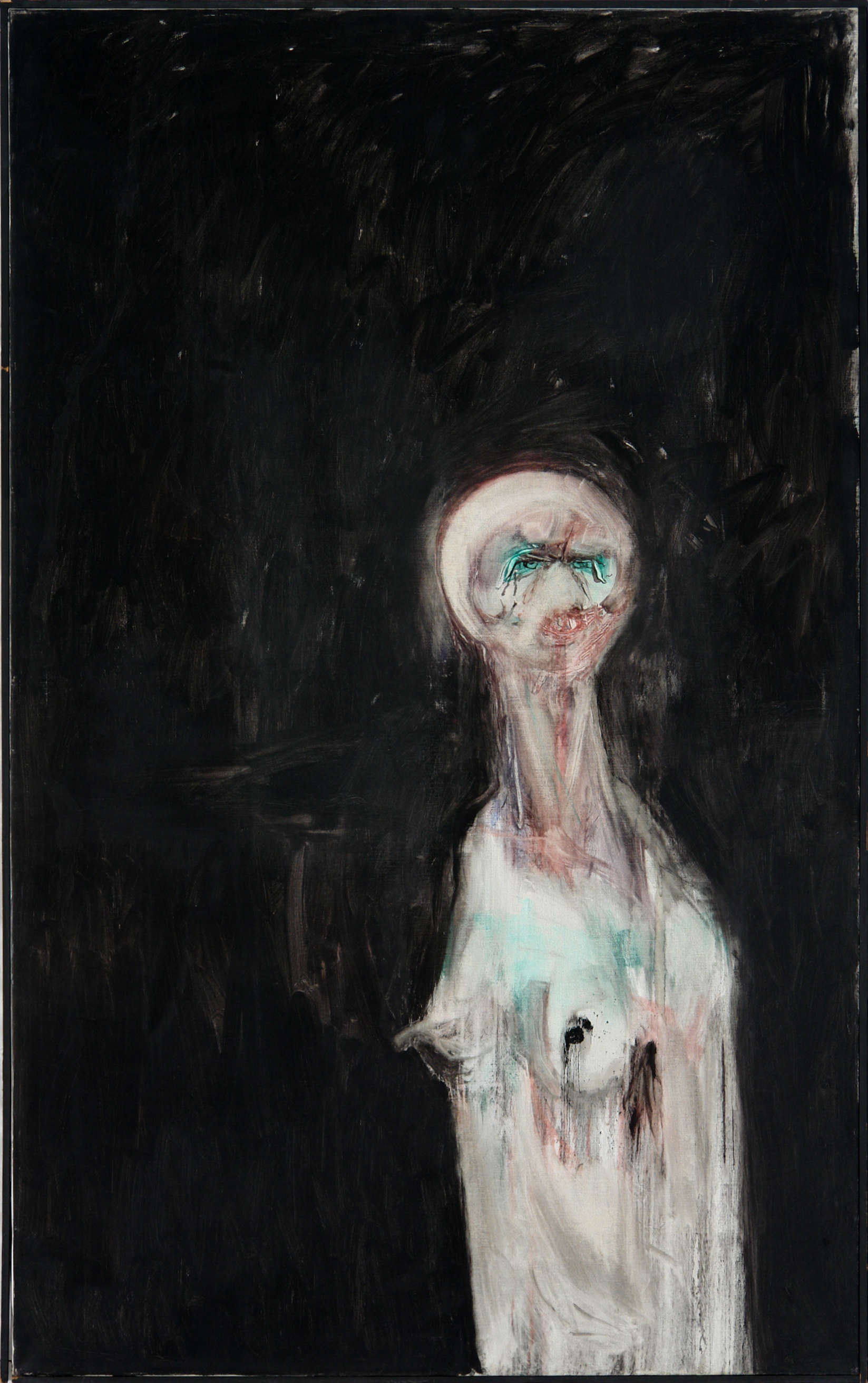 George Lampe - Portrait d'Une Femme au Crâne Rasé (Portrait of a Bald Woman) - GL61